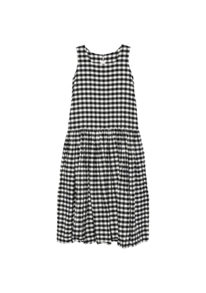 Ricorrrobe gingham dress - Black