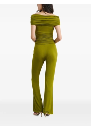 Toccin Gemma seamed pull-on trousers - Green
