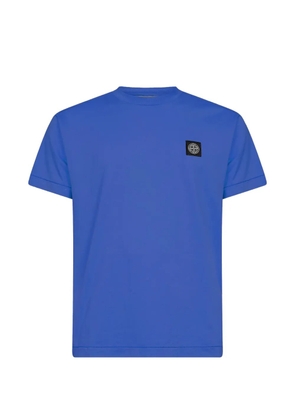 Stone Island logo-patch T-shirt - Blue