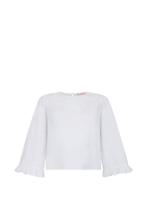 Kristina Ti ruffled blouse - White