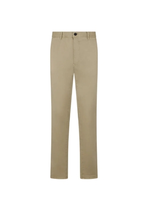 slowear button embroidered trousers - Neutrals