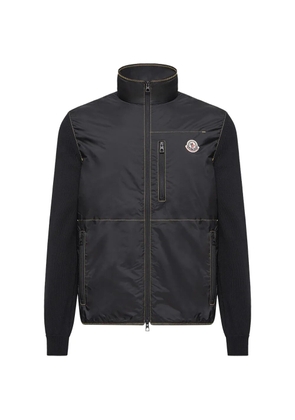 Moncler zip mock-neck jacket - Black