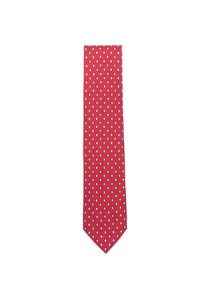 Brioni polka-dot tie - Red