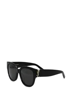 Saint Laurent Eyewear geometric sunglasses - Black