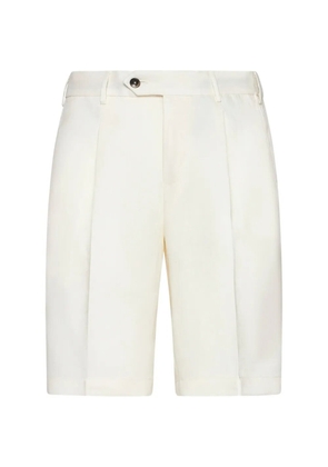 PT Torino pleated-design shorts - Neutrals