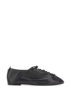 Halmanera Dave tapered leather sneakers - Black