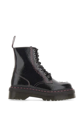 Dr. Martens Jadon TP heart-plaque platform boots - Black