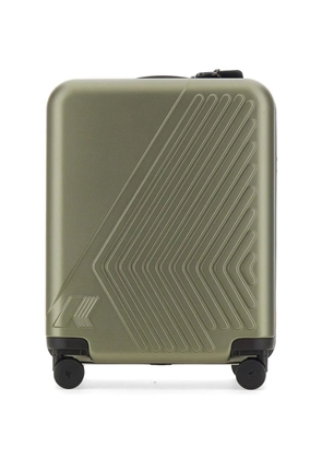 K-Way EUDOXIE embossed logo suitcase - Green