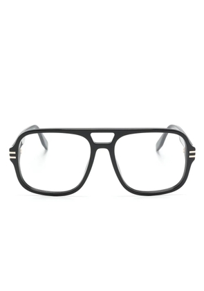 Marc Jacobs Eyewear pilot-frame glasses - Black