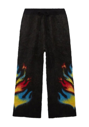 Casablanca brushed flame trousers - Black