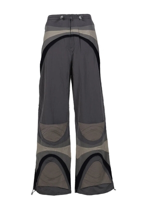 ERL panelled drawstring trousers - Grey