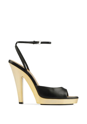 Paris Texas gala platform pumps - Black