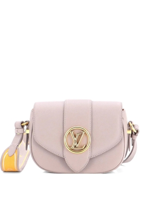 Louis Vuitton Pre-Owned LV Pont 9 Soft Bag Leather PM crossbody bag - Grey
