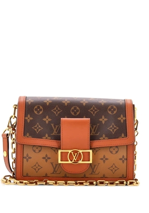 Louis Vuitton Pre-Owned Dauphine Reverse Monogram Canvas MM shoulder bag - Brown