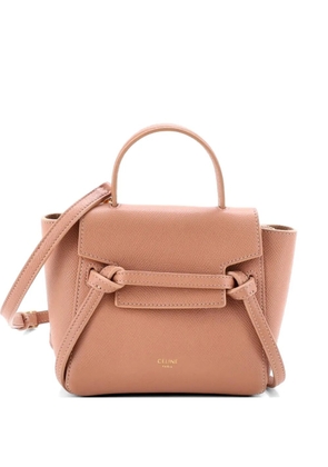 Celine Pre-Owned Belt Bag Textured Leather Pico shoulder bag - Neutrals