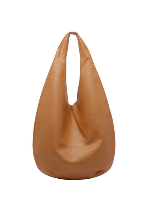 A.P.C. Le Neige handle leather shoulder bag - Brown