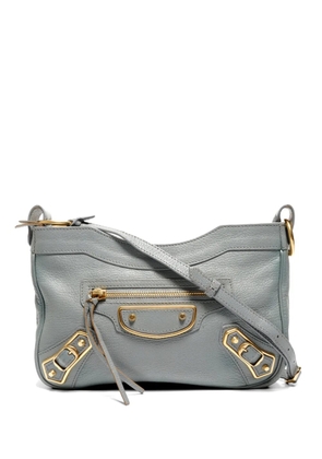 Balenciaga Pre-Owned 2000-2010s leather shoulder bag - Blue