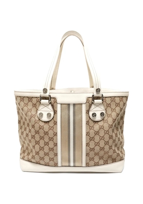 Gucci Pre-Owned 2000s Sunset GG canvas tote bag - Neutrals