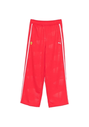 PUMA x Scuderia Ferrari T7 side stripe track pants - Red