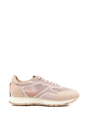 Barracuda perforated lace-up sneakers - Pink