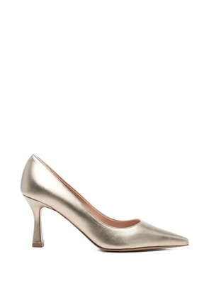 Festa Milano Kate pointed leather pumps - Gold