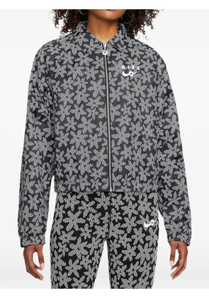 Nike printed woven jacket - Black