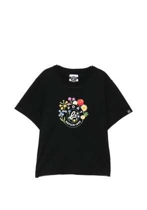 SPORT b. by agnès b. logo T-shirt - Black