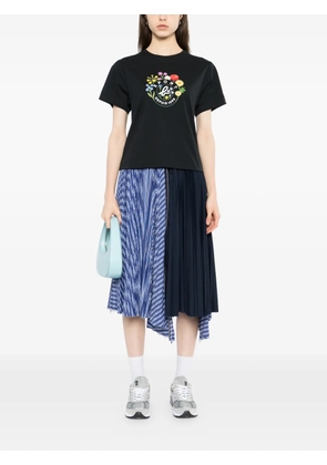 SPORT b. by agnès b. logo T-shirt - Black