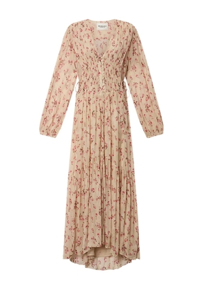 MARANT ÉTOILE Briane floral-pattern maxi dress - Neutrals