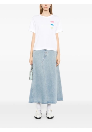 SPORT b. by agnès b. logo-embossed T-shirt - White