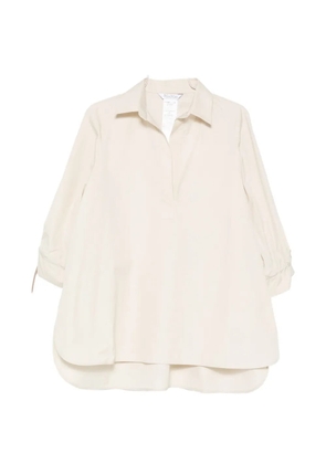 Max Mara Adorni drawstring-cuff blouse - Neutrals