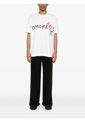 Comme Des Garçons Shirt graphic-print T-shirt - White