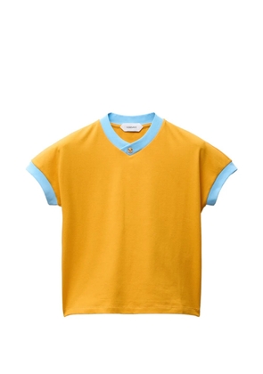 Versace stretch cotton-jersey T-shirt - Yellow