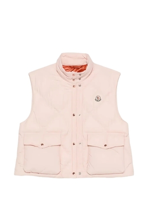 Moncler Biois Down quilted gilet - Pink