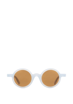 AUDE HEROUARD Marianne round-frame sunglasses - White