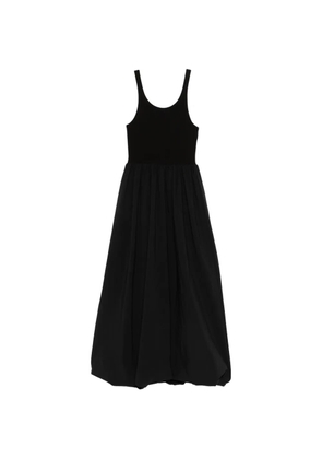 Eleh Sleeveless pleated dress - Black