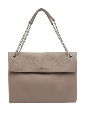 Orciani Venus Soft Midi shoulder bag - Neutrals