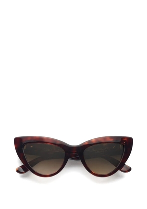Emmanuelle Khanh cat-eye sunglasses - Brown
