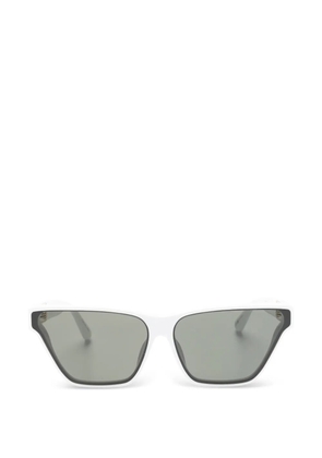 Linda Farrow Skyler cat-eye-frame sunglasses - White