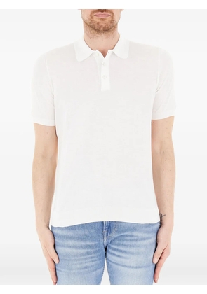 Gran Sasso white polo shirt