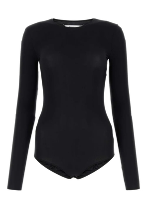 Maison Margiela stretch-design bodysuit - Black
