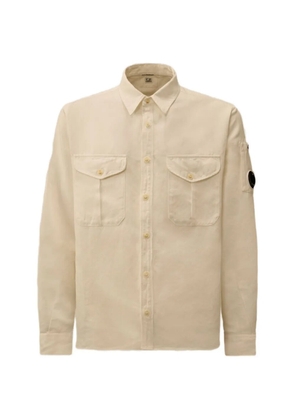 C.P. Company button flap-pocket shirt - Neutrals
