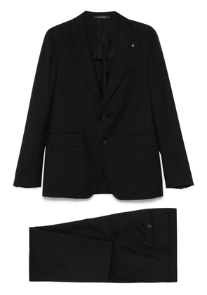 Tagliatore virgin wool suit - Black