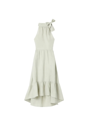 Armani Exchange halterneck A-line dress - Green