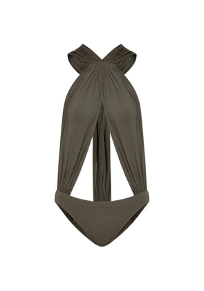 Rick Owens draped-design body - Green