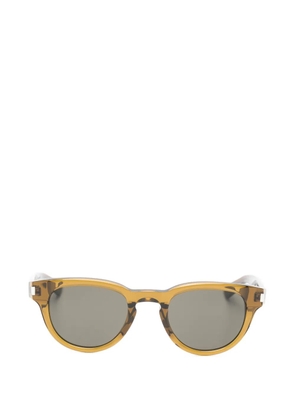 Saint Laurent Eyewear Sl876 round-frame sunglasses - Brown