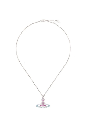 Vivienne Westwood Kika-pendant crystal necklace - Silver