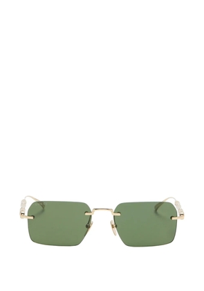 Gucci Eyewear rimless sunglasses - Gold