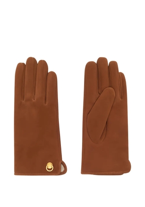GIANNI CHIARINI chamois gloves - Brown