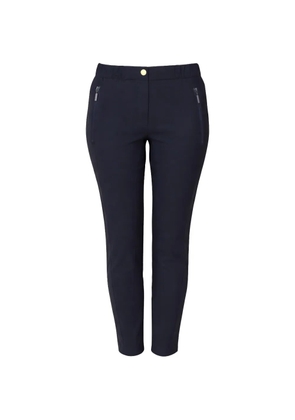Betty Barclay zipped-pocket slim trousers - Blue